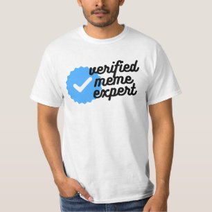 定期購読おもしろい契約ミーム専門家T型 Tシャツ