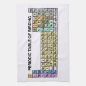 定期野鳥観察 キッチンタオル (縦)