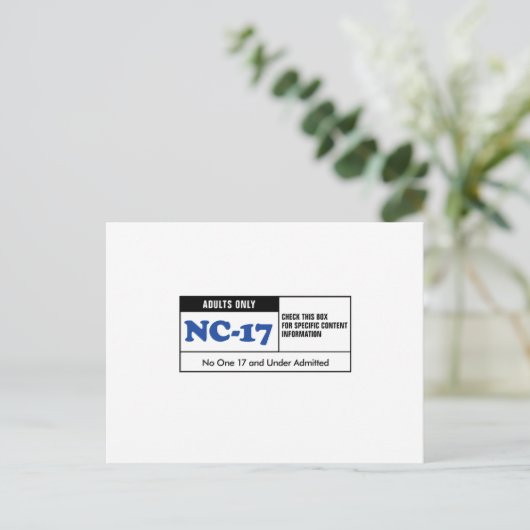 定格NC-17 ポストカード (スタンド正面)