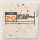 定格PG ストーンコースター (正面)