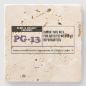 定格PG 13 ストーンコースター (正面)