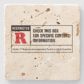 定格R ストーンコースター (正面)