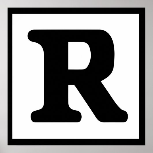 定格R ポスター (正面)