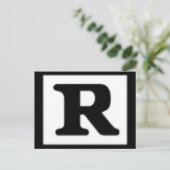 定格R、定格システム ポストカード (スタンド正面)