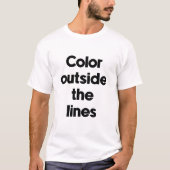 定番を打ち破る Tシャツ (正面)