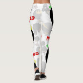 定着する文化コレクション自然 レギンス (裏面)