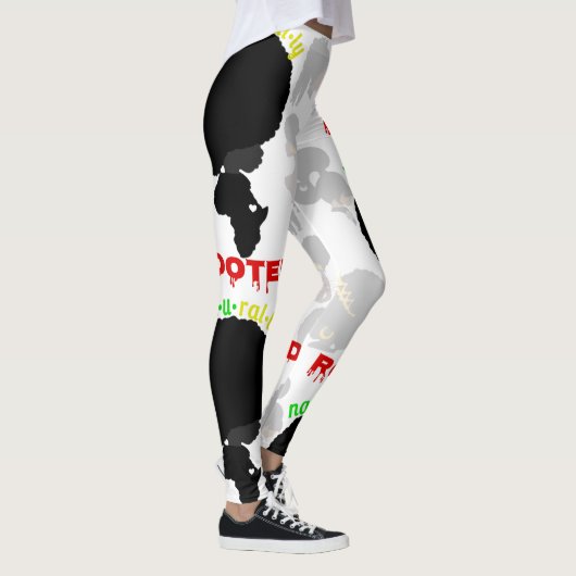 定着する文化コレクション自然 レギンス (右)