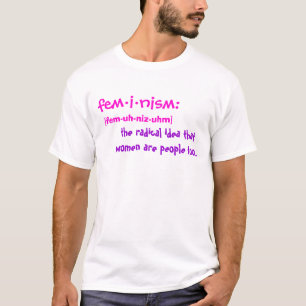 定義されるフェミニズム Tシャツ