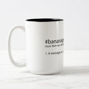 定義される#bananagram ツートーンマグカップ