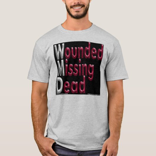 定義されるWMD Tシャツ (正面)