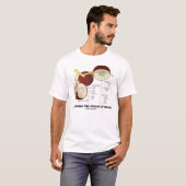 定義しますワイン(ブドウ酒用ブドウの果実)の起源を Tシャツ (正面フル)