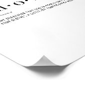 定義カロリー ポスター (角)