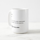 定義コーヒー・マグ コーヒーマグカップ (正面左)