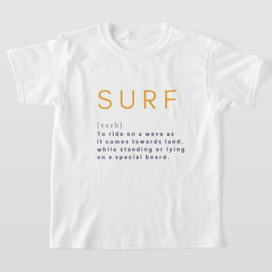定義サーフ意味デザインWater Wave Kids Tシャツ