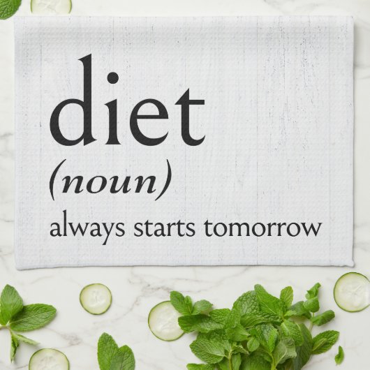 定義ダイエット キッチンタオル (折り畳み)