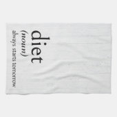 定義ダイエット キッチンタオル (横)