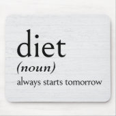 定義ダイエット マウスパッド (正面)
