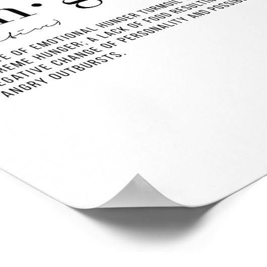 定義ハンガー ポスター (角)