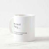 定義マグコーヒマグのオフィスギフト コーヒーマグカップ (正面左)