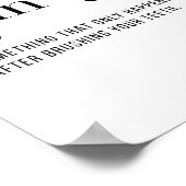 定義空腹 ポスター (角)