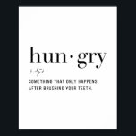 定義空腹 ポスター<br><div class="desc">定義空腹</div>