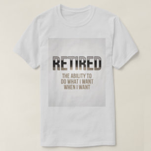 定義退職したTシャツ Tシャツ