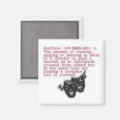 定義:オーディションマグネット マグネット (正面/裏面)