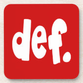 定義 コースター (正面)