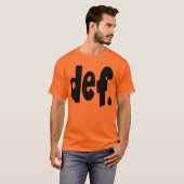 定義 Tシャツ (正面フル)