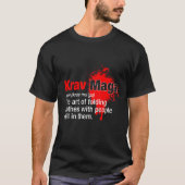 定義Krav Maga Tシャツ (正面)