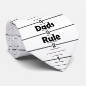 定規のタイ- "パパ規則" ネクタイ (ロール)