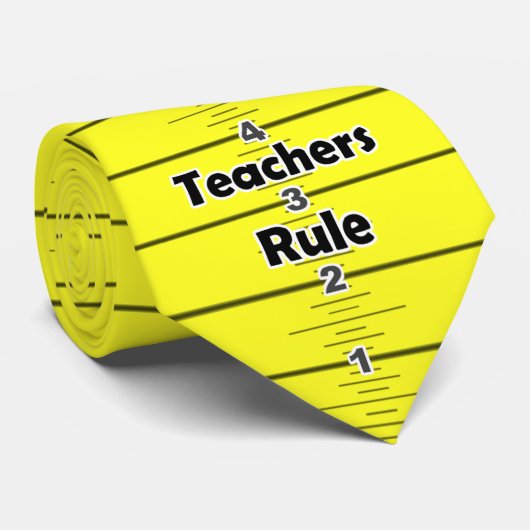 定規のタイ- "先生規則" ネクタイ (ロール)