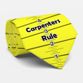 定規のタイ- "大工規則" ネクタイ (ロール)