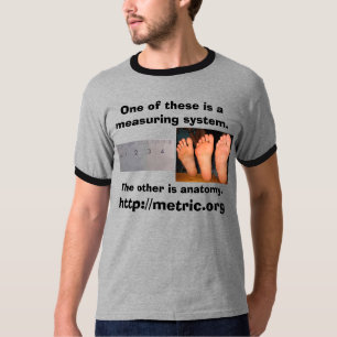 定規対足 Tシャツ