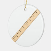 定規 セラミックオーナメント (左)