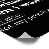 定退職した義おもしろい,退職退職した ポスター (角)