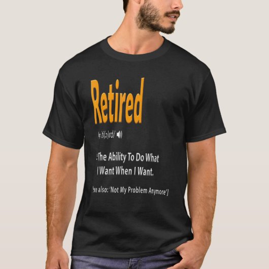 定退職した義の除・売却 Tシャツ (正面)