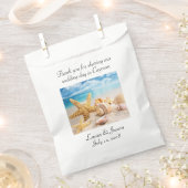 宛先の結婚式の好意バッグ フェイバーバッグ (クリップ留めされた状態)