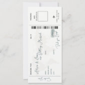 宛先の結婚式の日付を保存 (正面)