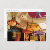 宛先はがき：ウィンホテル，ラスベガス ポストカード (正面/裏面)