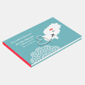 宛先イビサ結婚スペイン ゲストブック (コーナー)