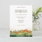 宛先ウェディングイタリアトスカニーフローレンス 招待状 (スタンド正面)