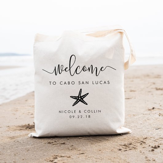宛先ウェディングウェルカムバッグ |ヒトデ トートバッグ
