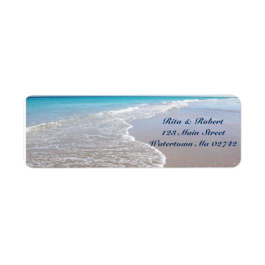 宛先ウェディングコレクション – カップルのラベル ラベル (正面)