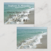 宛先ウェディングテーブル名座席表,カスタム プレイスカード (正面/裏面)