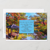 宛先ウェディングテーマ 招待状 (正面/裏面)