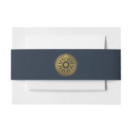 宛先ウェディングパスポ結婚ーツコンパス 招待状ベリーバンド