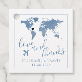 宛先ウェディングワールドマップトラベルテーマ フェイバータグ