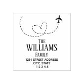 宛先ウェディング差出人住所 ラバースタンプ (インプリント)