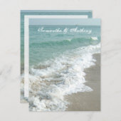 宛先ウェディング招待状 招待状 (正面/裏面)